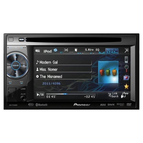 მანქანის მაგნიტოფონი  Car/monitorDVD PIONEER AVH-180G