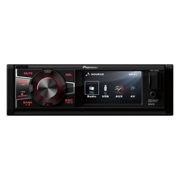 მანქანის მაგნიტოფონი Car/CD/MP3 PIONEER MVH-580AV