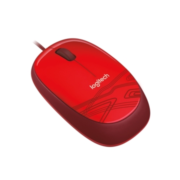 მაუსი LOGITECH M105 CORDED MOUSE BLUE  EWR2       910-003 114