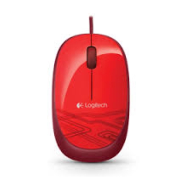 მაუსი LOGITECH M105 CORDED MOUSE BLUE  EWR2       910-003 114