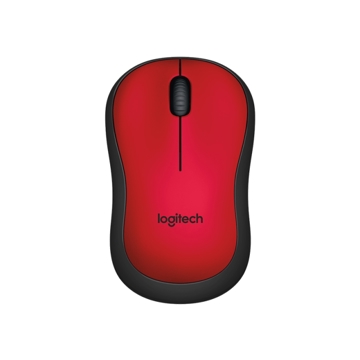 მაუსი LOGITECH WIRELESS MOUSE M220 SILENT RED  910-004-880