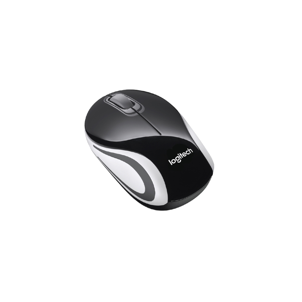 მაუსი LOGITECHWIRELESS MINI MOUSE M187 BLACK          910-002731