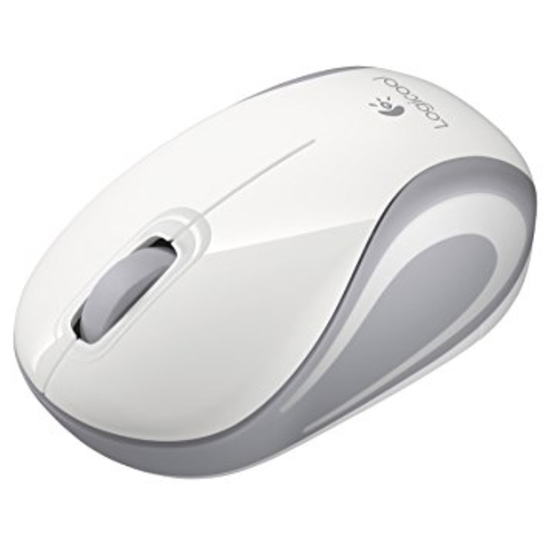 მაუსი LOGITECHWIRELESS MINI MOUSE M187  WHITE               910-002 735