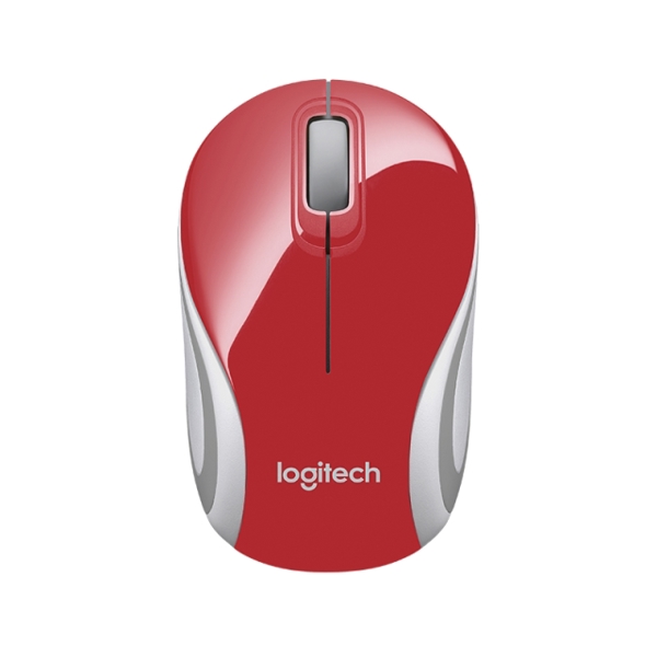 მაუსი LOGITECHWIRELESS MINI MOUSE M187 RED               910-002-732