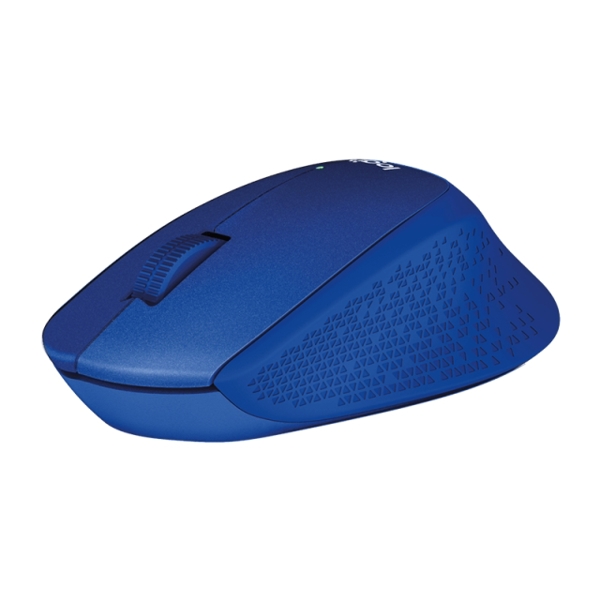 მაუსი LOGITECHWIRELESS MOUSE  M330 SILENT PLUS   910-004-910   BLUE