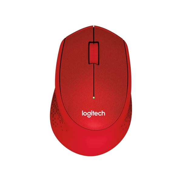 LOGITEC HWIRELESS MOUSE M330 SILENT PLUS 910-004-911 RED