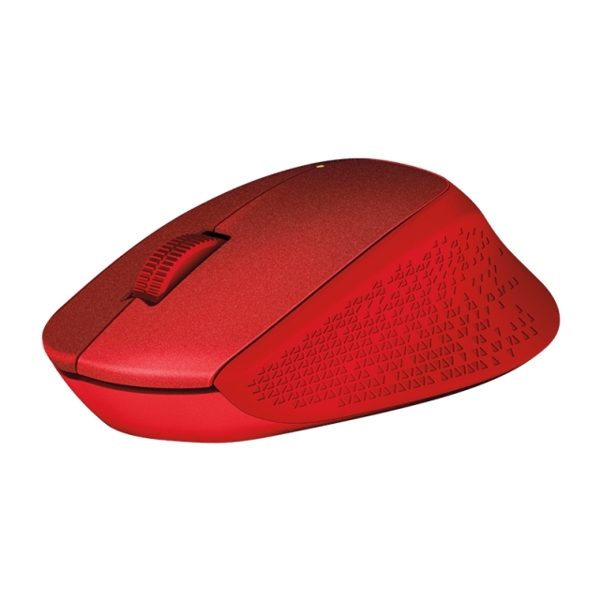 LOGITEC HWIRELESS MOUSE M330 SILENT PLUS 910-004-911 RED