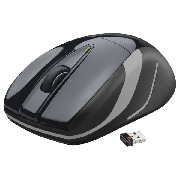 მაუსი LOGITECHWIRELESS MOUSE M525 BLACK 910-004-932