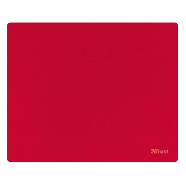 მაუს პადი  TRUST PRIMO MOUSEPAD - Rubber anti-slip bottom Size 220 x 180 m - RED