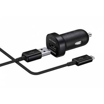 მანქანის დამტენი SAMSUNG  CAR CHARGER MICRO  USB, 2A FAST CHARGE  (EP-LN930BBEGRU)