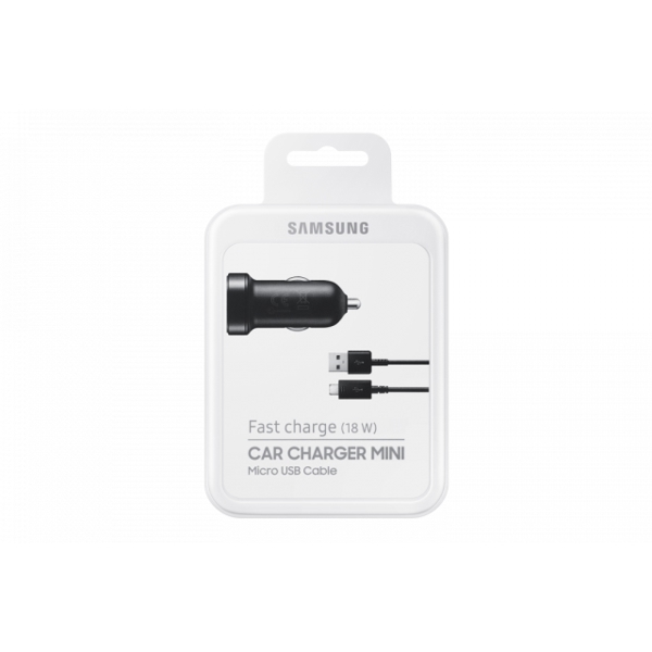 მანქანის დამტენი SAMSUNG  CAR CHARGER MICRO  USB, 2A FAST CHARGE  (EP-LN930BBEGRU)