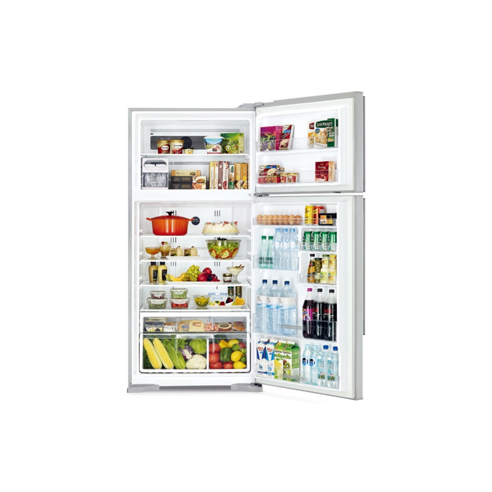 მაცივარი ზედა საყინულით - HITACHI - R-V660PUC3K PWH