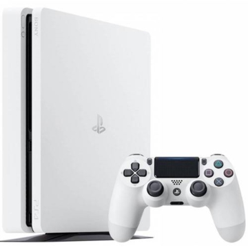 PLAYSTATION 4 CONSOLE NEW SLIM  500GB WHITE  (UK) \PS4