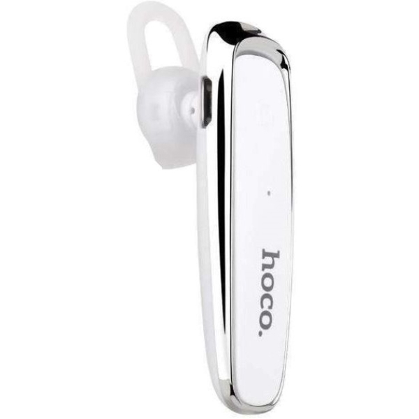 Bluetooth გარნიტურა MOBILE ACCESSORY  HOCO E5 WIRELESS EARPHONE MATT WHITE