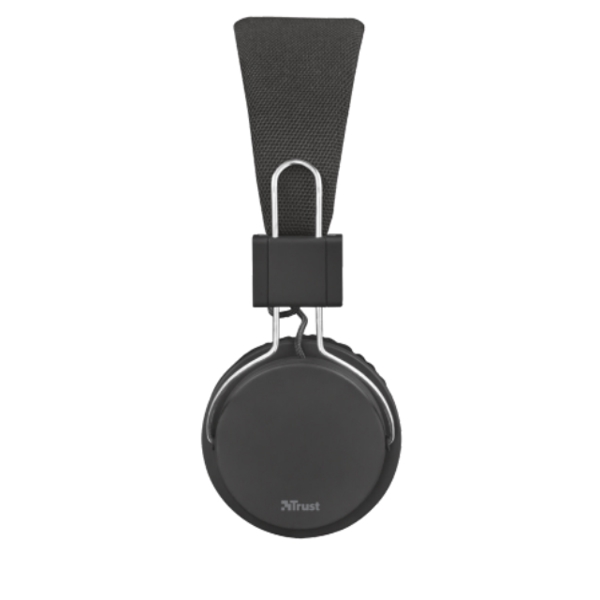 ყურსასმენი  TRUST ZIVA FOLDABLE HEADPHONE - BLACK