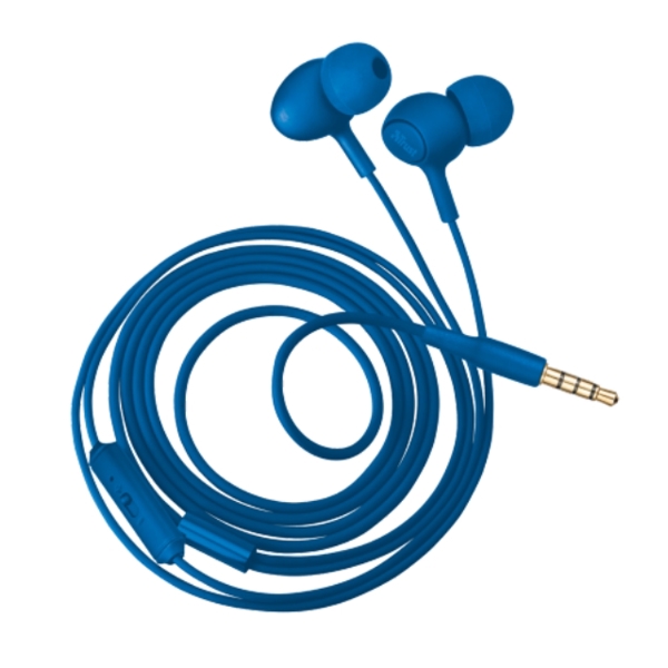 ყურსასმენი TRUST ZIVA IN-EAR HEADPHONES WITH MICROPHONE - BLUE