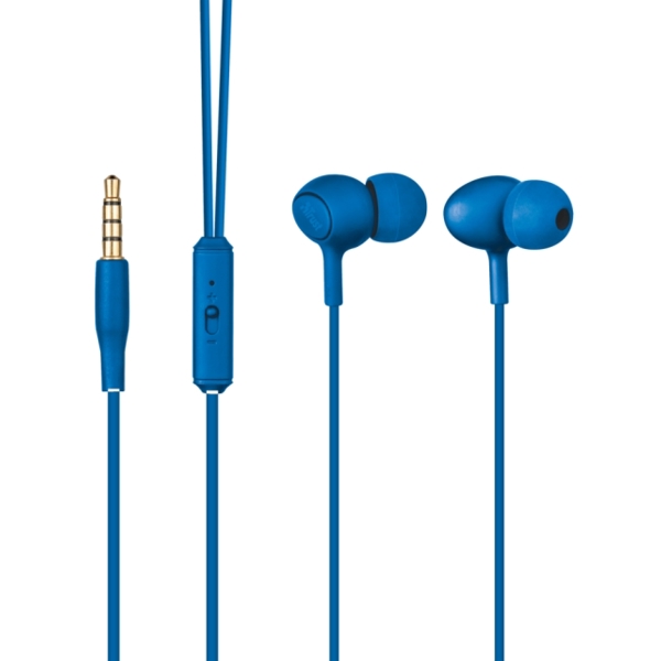 ყურსასმენი TRUST ZIVA IN-EAR HEADPHONES WITH MICROPHONE - BLUE