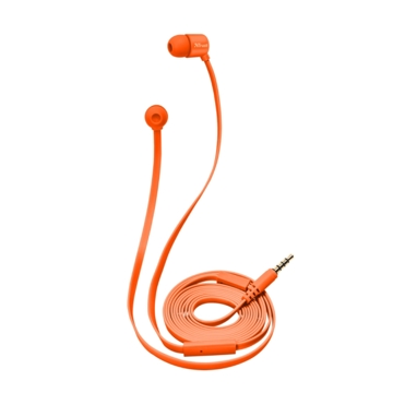 ყურსასმენი TRUST DUGA IN-EAR HEADPHONES - NEON ORANGE