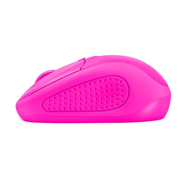 მაუსი  TRUST PRIMO WIRELESS MOUSE Speed select button 1000-1600 DPI- NEON PINK