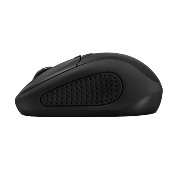 მაუსი  TRUST PRIMO WIRELESS MOUSE Speed select button 1000-1600 DPI- MATTE BLACK