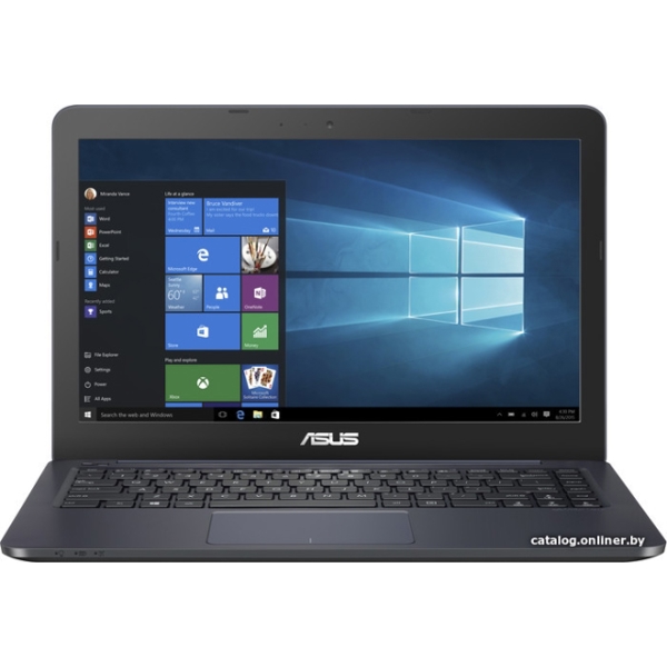 ნოუთბუქი ASUSTEK ASUS E402NA    14"  HD  N3350, 2GB,500GB, NO ODD,DOS