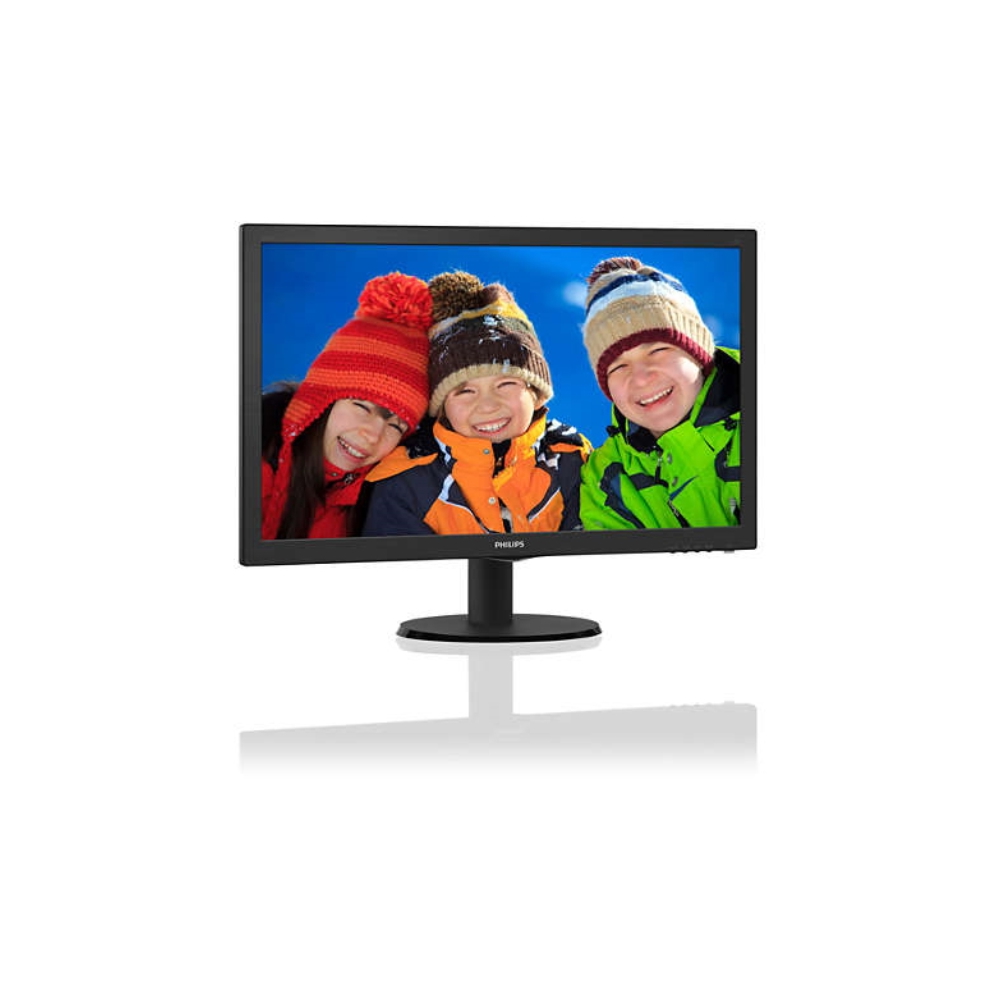 მონიტორი  PHILIPS 243V5LHSB5/00,  23,6"  LCD panel type: TFT-LCD Aspect ratio: 16:9; Optimum resolution: 1920 x 1080 @ 60 Hz