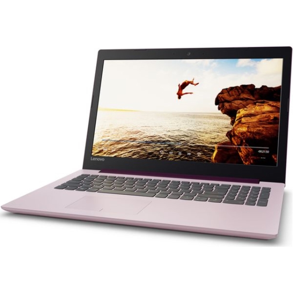 ნოთბუქი IDEAPAD IDEAPAD  320-15IAP  PURPLE 15.6" HD  N-3350  4GB, 1TB, DVD-RW, DOS