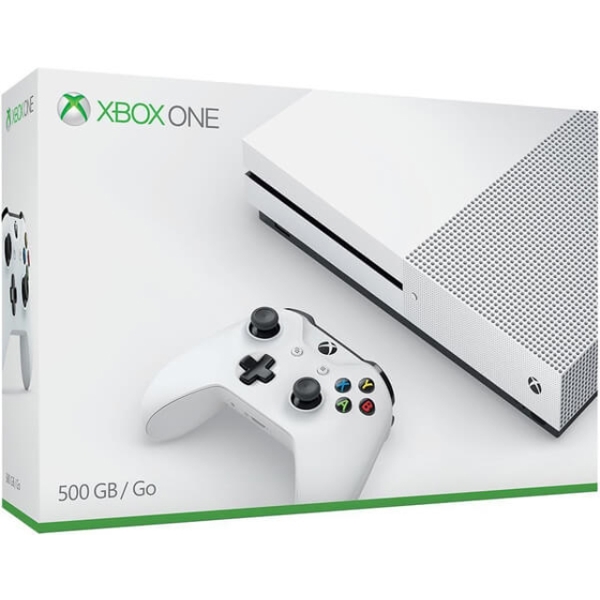 MICROSOFT X BOX ONE S  500GB  CONSOLE  (UK)