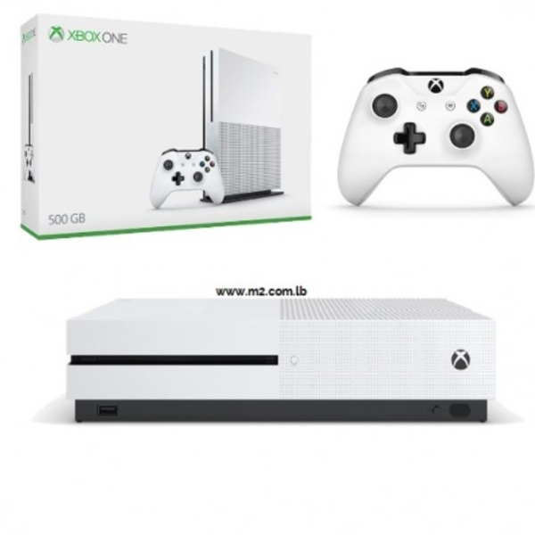 MICROSOFT X BOX ONE S  500GB  CONSOLE  (UK)