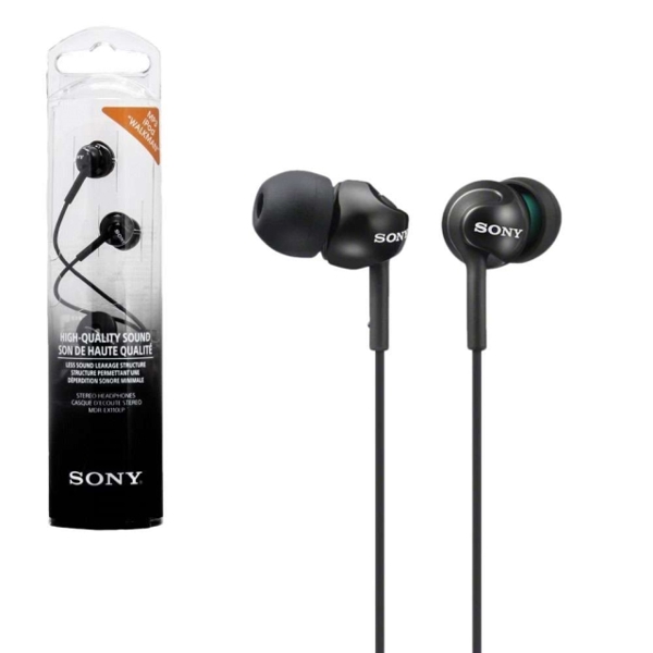 ყურსასმენი  SONY MDR-EX110AP BLACK