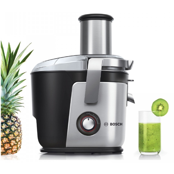 წვენსაწური Bosch MES4010, 1200W, 1.5L, Juicer, Black/Silver