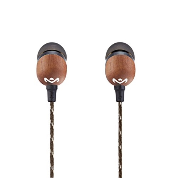 ყურსასმენი HOUSE OF MARLEY SMILE JAMAICA IN-EAR HEADPHONES WITH REMOTE AND MICROPHONE   BRASS                          EM-JE041-BA