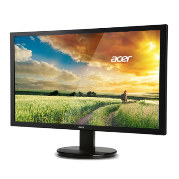 მონიტორი  ACER EcoDisplay 24" , K242HLbid, 5ms 100M:1 ACM 250nits LED DVI (w/HDCP) HDMI EURO/UK EMEA MPRII Black Acer