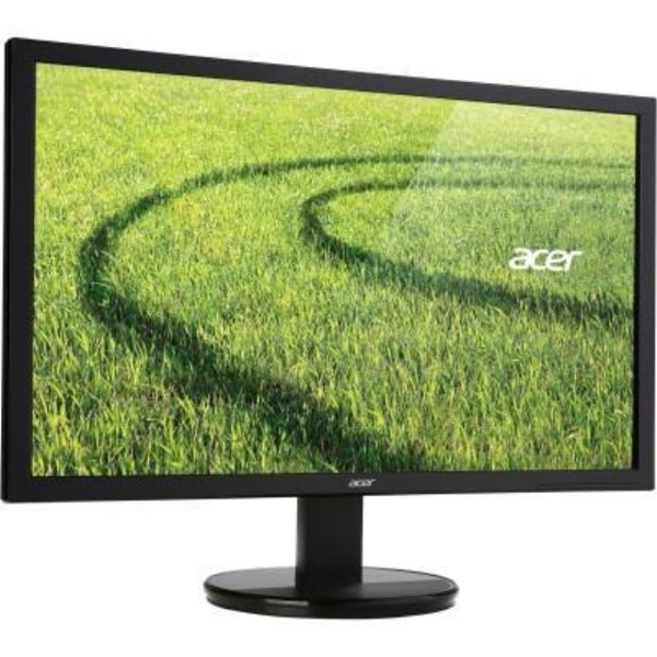 მონიტორი  ACER EcoDisplay 24" , K242HLbid, 5ms 100M:1 ACM 250nits LED DVI (w/HDCP) HDMI EURO/UK EMEA MPRII Black Acer