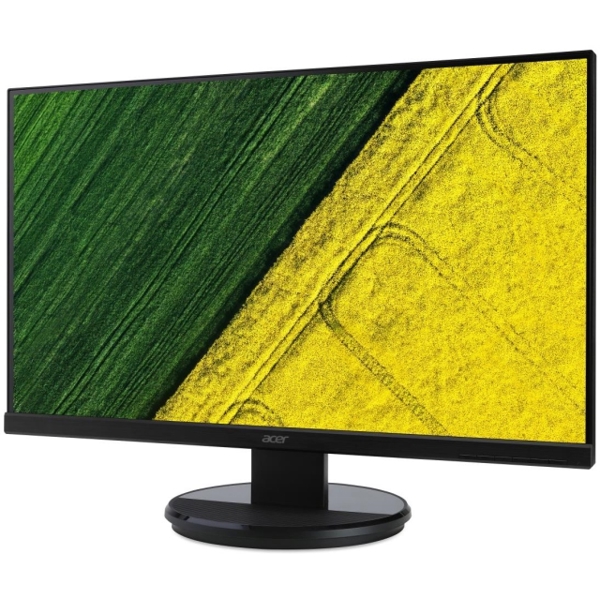 მონიტორი  Acer EcoDisplay 27" W, K272HLDbid, 1ms 100M:1 ACM 300nits LED DVI HDMI EURO/UK EMEA MPRII Black