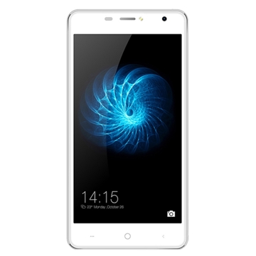 მობილური ტელეფონი Kzen Mobile Majesty M2 White - Single SIM , 5 inch Full HD IPS , Processor - MTK 6580 Quad-core 1.3 Ghz , 2GB RAM/16GB ROM , Camera - 5MP/13MP , Battery - 2800 mAh. + Back Finger Sensor.