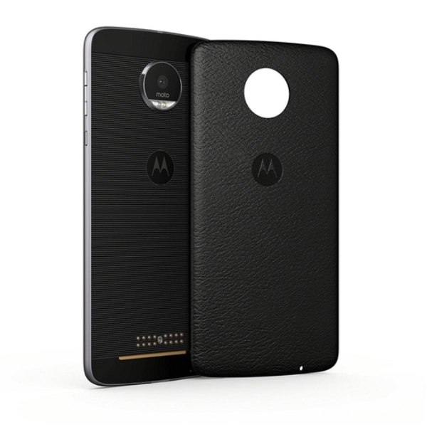 მობილურის დამცავი MOBILE ACCESSORY  MOTO MOD BLACK LEATHER (MWASMCAPBKLREU)