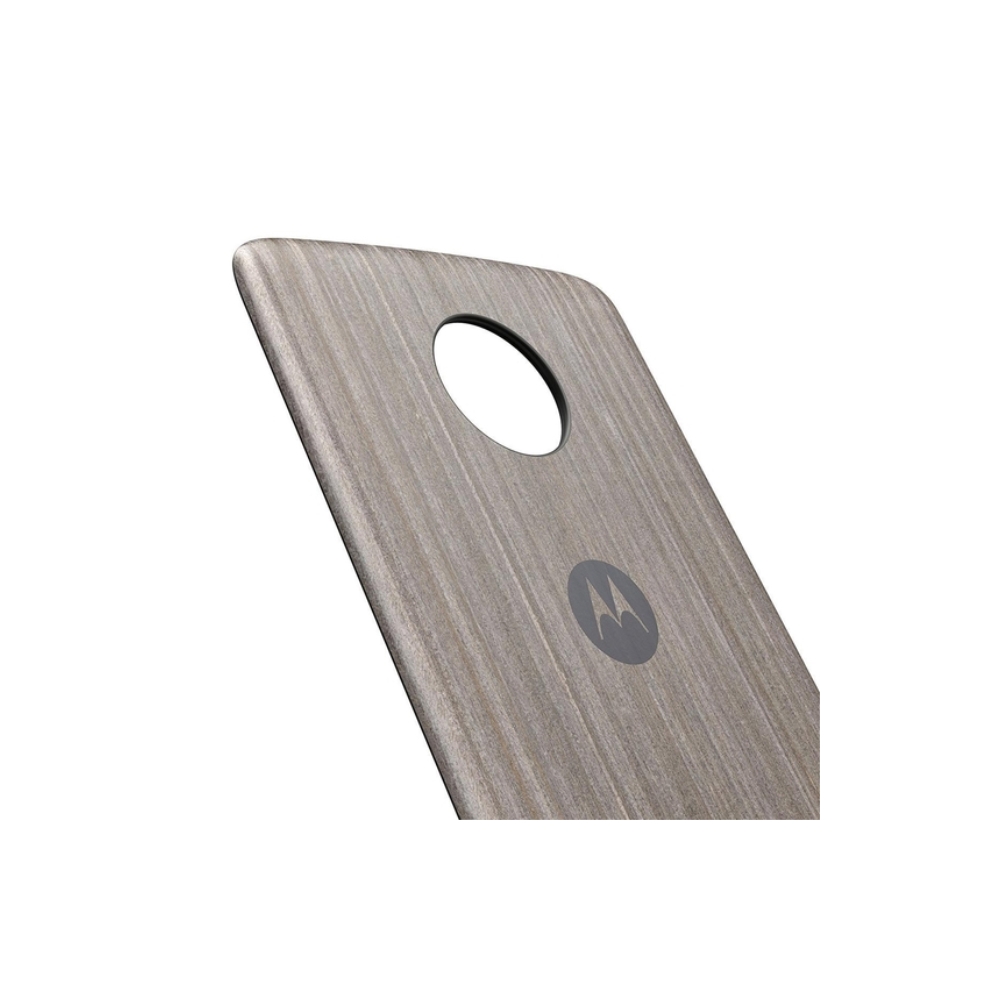 მობილურის დამცავი MOBILE ACCESSORY  MOTO MOD SILVER OAK WOOD (MWASMCAPSLOKEU)