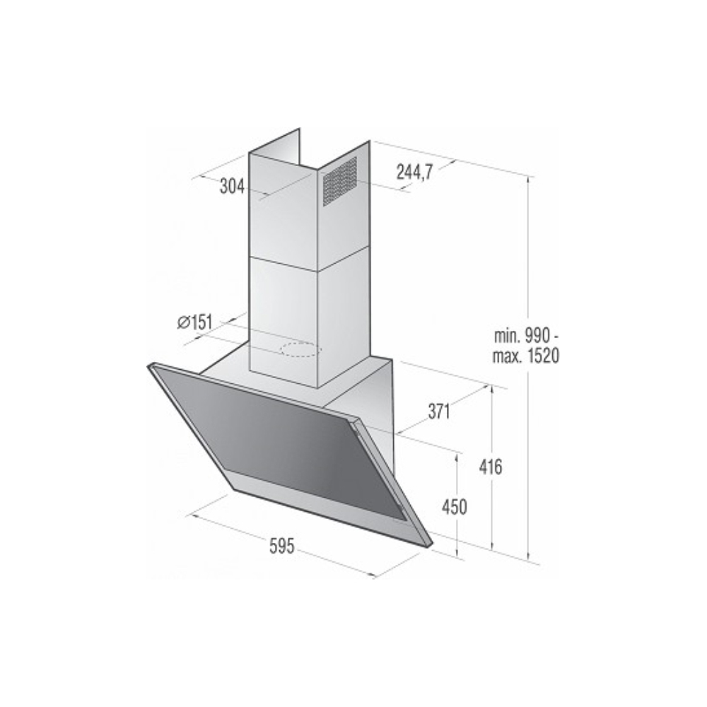 გამწოვი  GORENJE  WHI641E6B