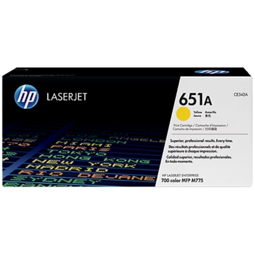 კარტრიჯი HP 651A Yellow Original LaserJet Toner Cartridge