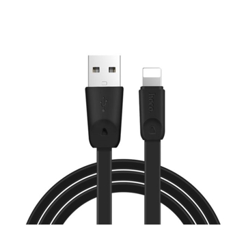 მობილურის დამტენი USB  HOCO X9 RAPID LIGHTNING CABLE  (L=1M) BLACK