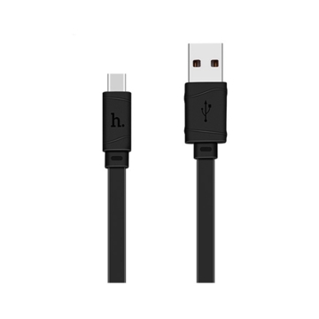 USB  კაბელი HOCO X5 BAMBOO TYPE-C CHARGING CABLE BLACK