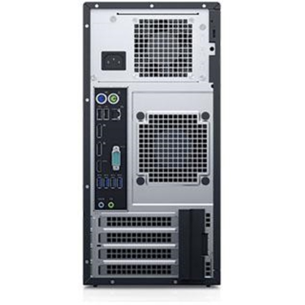 ბრენდ კომპიუტერი Dell PowerEdge T30, Intel Xeon E3-1225 v5 (3.3GHz, Turbo 3.7GHz, 8M Cache, 4C/4T, TDP 80W), 1x8GB DDR4 UDIMM, 2133 MT/s ECC (4 DIMM slots, up to 64GB DDR4 2133MT/s ), 1x1TB 7.2K Entry SATA 3.5in Cabled Hard Drive SATA, DVD-RW, Intel I219-LM GbE LAN 10/10