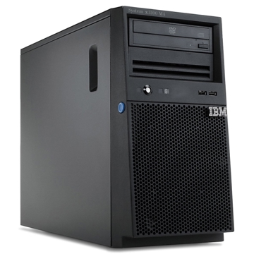 ბრენდ კომპიუტერი  Lenovo x3100 M5, 1x Xeon E3-1220v3 3.1GHz 8MB 4C 1600 (80W), 8GB (1x 8GB (2Rx8, 1.35V 1600MHz) UDIMM), O/B 2.5" HS SAS/SATA(8), M1115, Multiburner, 2x430W HS PSU