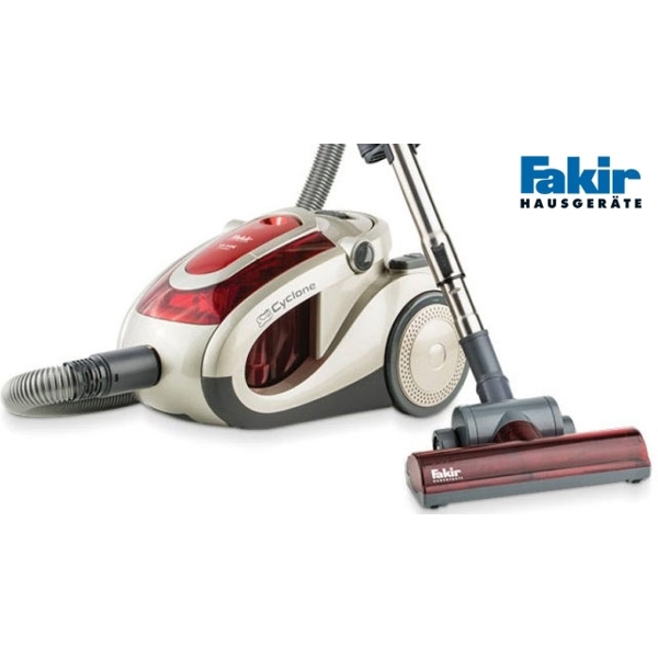 მტვერსასრუტი  FAKIR CLYDE  BAGLESS DRY VACUUM CLEANER RED 