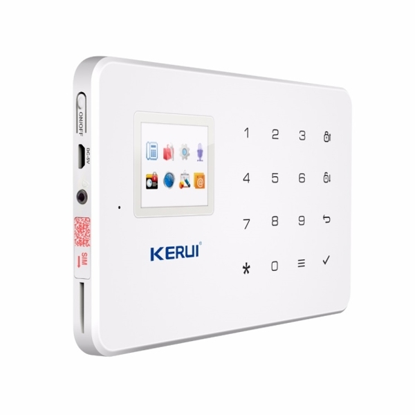 დაცვის GSM სისტემა KERUI G18 TFT Touch GSM Alarm Wireless IOS/Android APP Control Home Burglar Security Protection Alarm System