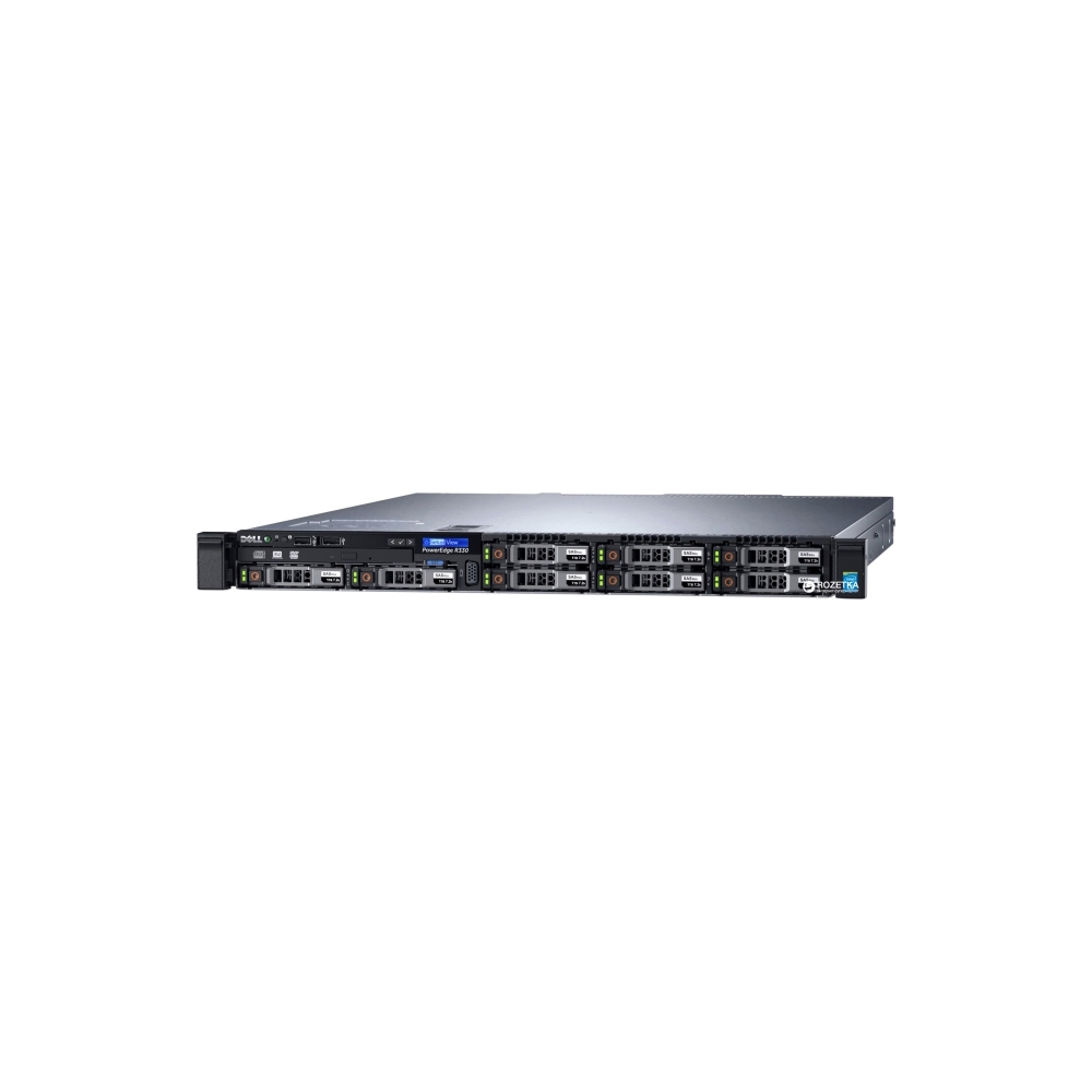 სერვერი DELL PowerEdge R330 1U RACK / Intel Xeon E3-1230 v6 3.5GHz