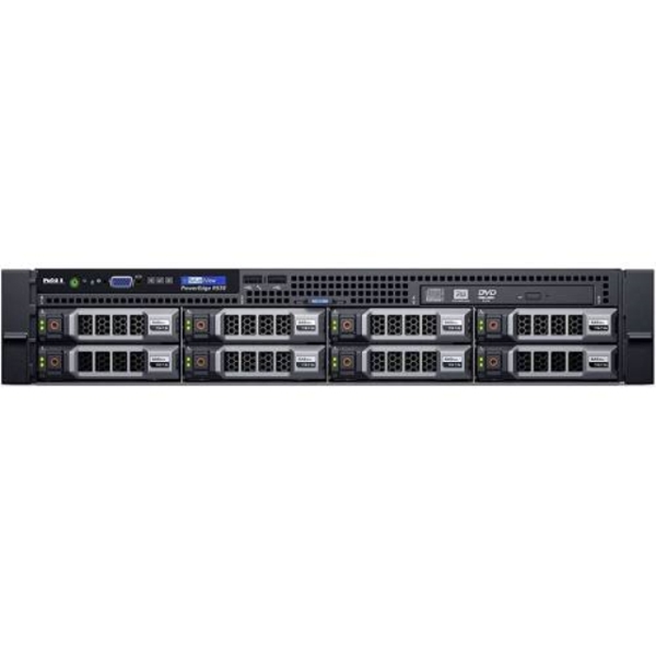 სერვერი DELL PowerEdge R530 / 3.5" Chassis with up to 8 Hard Drives /1xIntel Xeon E5-2620v4 2.10GHz