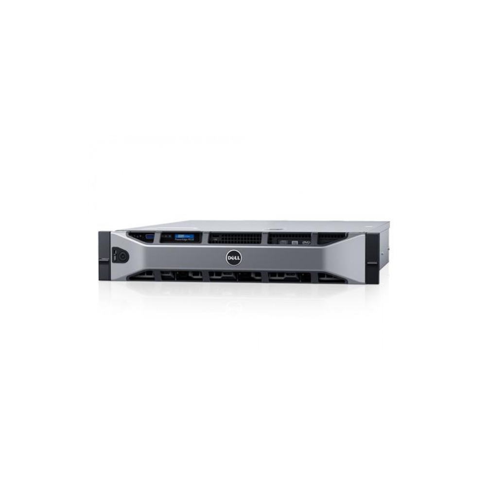 სერვერი DELL PowerEdge R530 / 3.5" Chassis with up to 8 Hard Drives /1xIntel Xeon E5-2620v4 2.10GHz