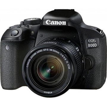 ფოტოაპარატი CANON EOS 800D 18-55 IS KIT , 24.2MP APS-C CMOS sensor , 3.0″ Fully Articulated Screen , 1080P Full-HD EOS Movie , 30fps, DIGIC 5 . 2 Year Canon Official Warranty